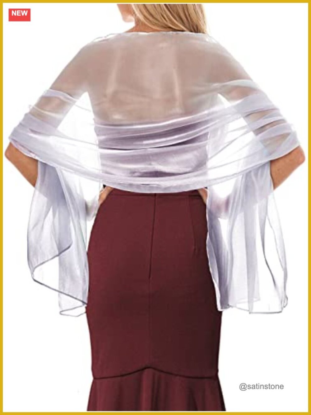 Sparkling Metallic Pashmina Shawl for Evening Dresses Wedding Bridal Stole